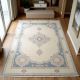 Handknotted Oushak Wool Rug A Light
